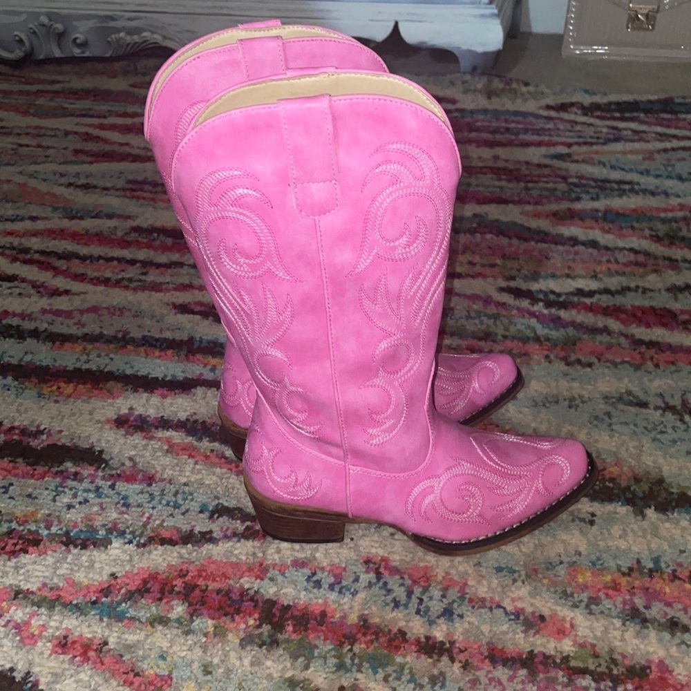 Roper Women's Riley Western Boot - Snip Toe - - Picture 5 of 11